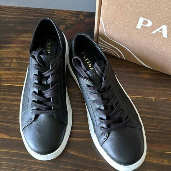 NEW Portland Leather Patina Low Top Street Sneaker Women’s Sz 8 - Picture 3 of 9